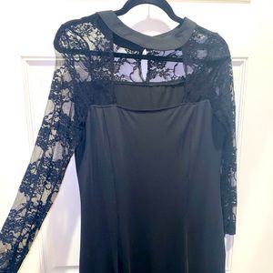 Spanish Style Black Dress